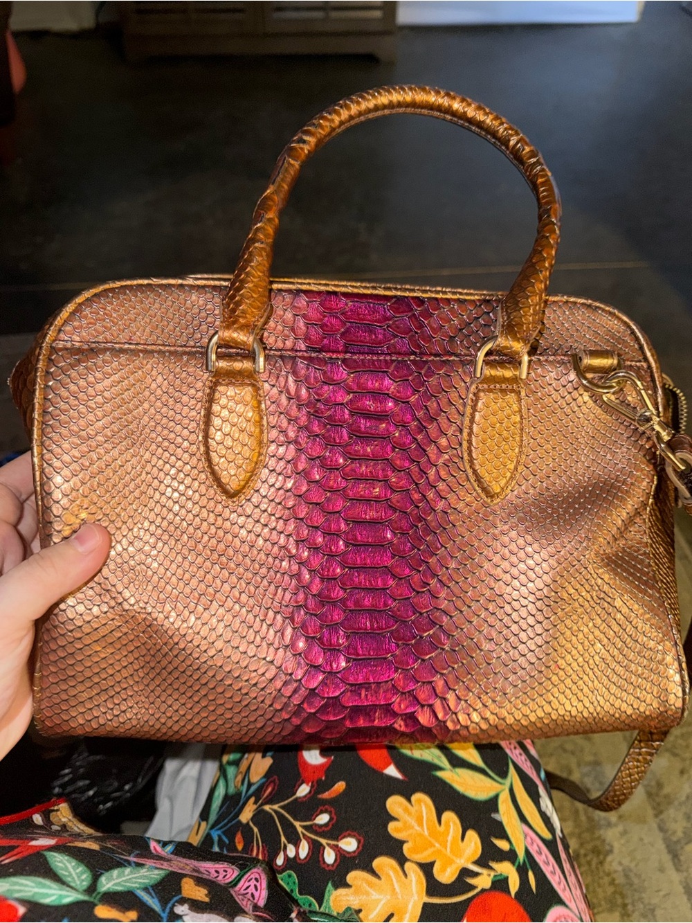 Brahmin pomegranate Marissa bag - Picture 4 of 5